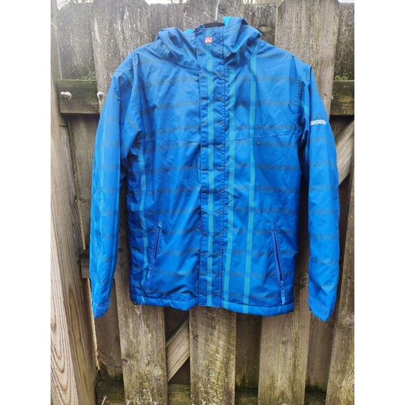 Quicksilver Coat Jacket Boys Youth 14Hood Full Zip Winter Ski